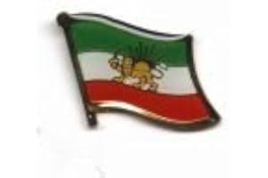 Iran Persian Lion Country Flag Small Lapel PIN Badge New