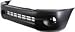 Sherman Replacement Part Compatible with Toyota Tacoma Front Bumper Cover (Partslink Number TO1000304)