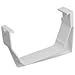 Genova Products: Wht Heavy Gutter Bracket, RW106H 2pk