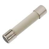 Witonics Pack of 5, 6x30mm (1/4 inch x 1-1/4 inch) MDA 1A 250v Fuses, Ceramic Slow Blow (Time Delay/Slow Acting) 1 Amp MDA1A, T1A, 1 Amp