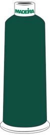 Madeira Rayon Embroidery Thread 5500yd Cone GREEN Color: 1304