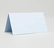 50 Baby Blue Name Place Cards from Pocketfold Invites LTD