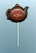Chocolate Teapot Lolly Favor - 5 pc.