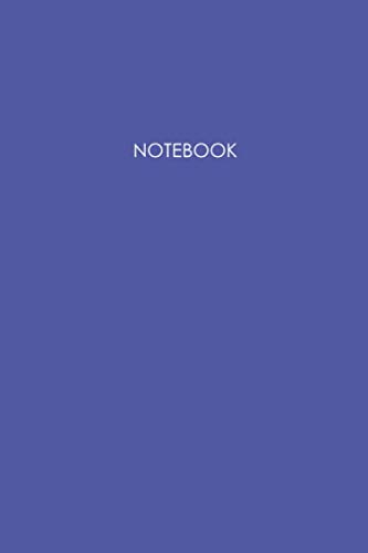 Notebook: 500 Page Notebook A5, Extra Chunky 500 page Journal in Dark Blue, 500 pages - 250 sheets, Classic Lined pages, College Ruled paper, 1.25 inch thick, 6x9 inch perfect bound, Soft Cover