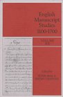 English Manuscript Studies 1100-1700 Volume 6