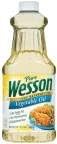 Wesson Pure 100% Natural Vegetable Oil 48 oz(Pack of 9)