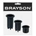 Salon Equipment 3 Pcs Set Black Hair Appliance Holders AH-00Bthumb 1