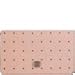 Lodis Blair Perf Mini Card Case (Blush/Taupe, One Size)