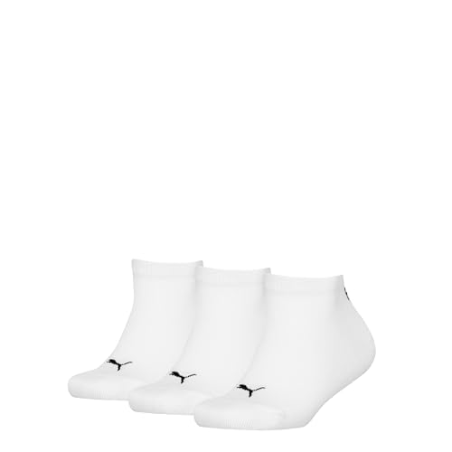 Unisex Kinder Kids Plain Sneaker Sock, White - New, 39-42 EU