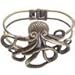 Zad Jewelry Antique Gold Metal Octopus Bracelet