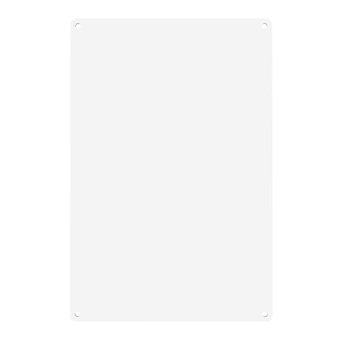 Ukecye Custom Metal Sign Personalized Aluminum Sign with Your Design, Photo, Logo or Text for Home, Office, Business, Wedding, Bar, Airbnb, Outdoor Indoor Decor, 8 x 12 Inch Blank Non-customized at Amazon