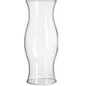 Großes Windlicht Glaszylinder ohne Boden klares Glas Kerzenleuchter mundgeblasen Öffnung unten und oben ca. 9 cm Höhe ca. 22 
