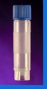 Stockwell Scientific 8536W Cryo-Loc Vials with White Cap, Sterile, 2 ml Capacity (Pack of 500)