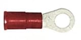 3M Scotchlok Vinyl Insulated Ring Tongue Terminal #10 Inside Diameter 22-18 Gauge (Red)