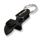 Shotgun beer can opener keyring bong