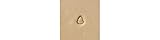 W552 Small Acorn Leather Stamp