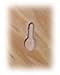 10 Place Wall Hanging Tap Handle Display, Dark Walnut