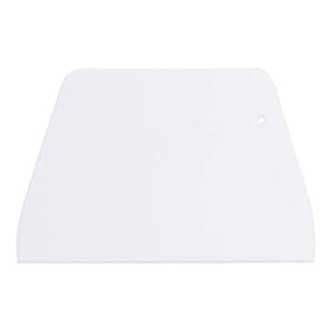 Grizzly® 2pcs Plastic Smoother Dough Icing Scrappers Cake Pizza Cutter Pastry Bread Separator