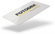 500x FOTODEK TECHNOLOGY (MI2-82-A-D) Blank White PVC NXP MIFARE® DESFire® EV1 2K Contactless Chip Technology Cards - 820 Micron.