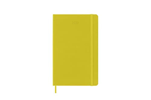 Moleskine Weekly Planner 2023, 12-Month Weekly Diary, Weekly Planner and Notebook, Hard Cover, Large Size 13 x 21 cm, Colour Hay Yellow — image 1