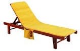 Memory Foam Lounge Chair Cover - Yellow
