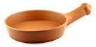 Clay hot Pot,Flat Fry pan,Premium Quality,Microwave Safe,Gas Stove Safe.