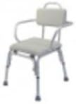 Lumex Platinum Collection Deluxe Padded Bath Seat with Support Arms, 1EA