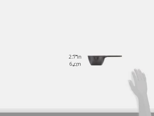 Lodge 15.2 Ounce Cast Iron Melting Pot + Silicone Basting Brush - Unparalleled Heat Retention - Heat Resistant Basting Brush up to 450° - Black and Yellow