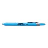 Sharpie Accent - Accent Retractable Highlighters, Chisel Tip, Fluorescent Blue, 12/Pk - Sold As 1 Dozen