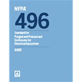 NFPA 496 Commonplace for Purged and Pressurized Enclosures for Electrical Gear 2021 ed.