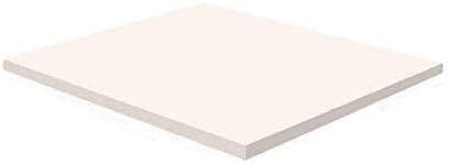 Dream Solutions USA Upholstery Visco Memory Foam Square Sheet- 1/2"Hx27W"x27L" - 3.5 lb High Density- Luxury Quality for Sofa, Chair Cushions, Pillows, May Relieve Backaches & Bed Sores
