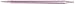 Susan Bates 7-Inch Silvalume Double Point Knitting Needle, 8mm, Silver Pink, 5 Per Package
