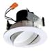 HALO RA406927WH 90CRI, 2700K, Very Wide Flood Integrated LED Recessed Trim, 4