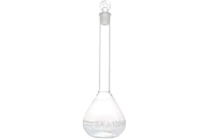 Cole-Parmer elements Class A 100 mL Glass Volumetric Flasks with Glass Stoppers, 2/Pk
