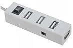 kreya,USB 2.0 4 Port Hub Power Adapter for Laptop/Notebook/PC-USB Hub Be The First to Review This Item