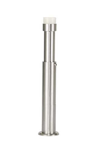 EVI Herrajes 040182TPRAM I-182 wandstop, zwart rubber, 88mm-120mm Verstellbar 132-165mm Witte siliconen.