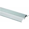 M-D Building Products 8102 3-3/4-by-3/4-by-36-Inch Deluxe Low Threshold with Vinyl Seal, Aluminum