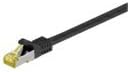 Microconnect 0.5 M Cat7 S/FTP, Black