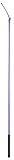 Weaver Leather Pig Whip w/Replaceable Popper - Purple