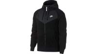 NIKE Sportswear Club Mens Full Zip Hoodie Olive/Black/White 