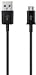 Samsung OEM Universal ECC1DU6BBE/ECB-DU4EBE 5-Feet Micro USB Charging Data Cable for Samsung Galaxy S3/S4/Note 2 - Non-Retail Packaging - Black