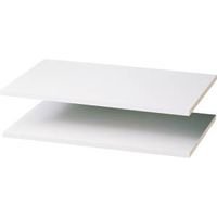 Easy Track RS1423 24" White Easy Track Shelves 2 Count