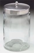 Sundry Jars Unlabeled Glass (Set of 6) by Physician Supplies by Physician Supplies