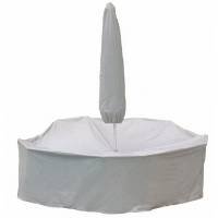 Protective Covers Weatherproof Cantilever Umbrella Cover, 10 Feet, Gray