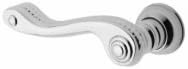 Newport Brass 2-182 Amisa Solid Brass Lever Handle, Antique Brass