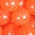 Troutbeads Mottled Fishing Bait Orange Clear Size 10mm Package of 15