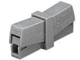 Lab connector terminal WAGO Cross-section 0.5 - 2.5 mm² 16 A Grey