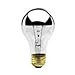Bulbrite 60A19HM Half Chrome 60W A Shape Bulb (6 Pack)