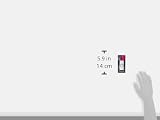 Byron 7910 Wired Bell Push White 2 Wire Doorbell Button view 7