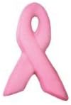 12ct Pink Ribbon Breast Cancer Cupcake Dessert Sugar Decoration Toppers Decorating Stickers